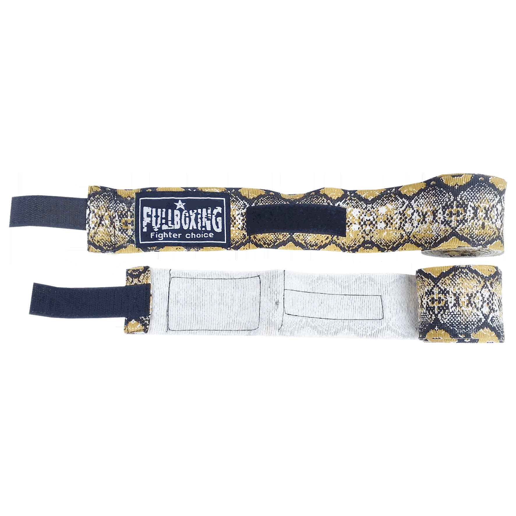 Band Fullboxing 3m Estampado Serpiente ÚNICA