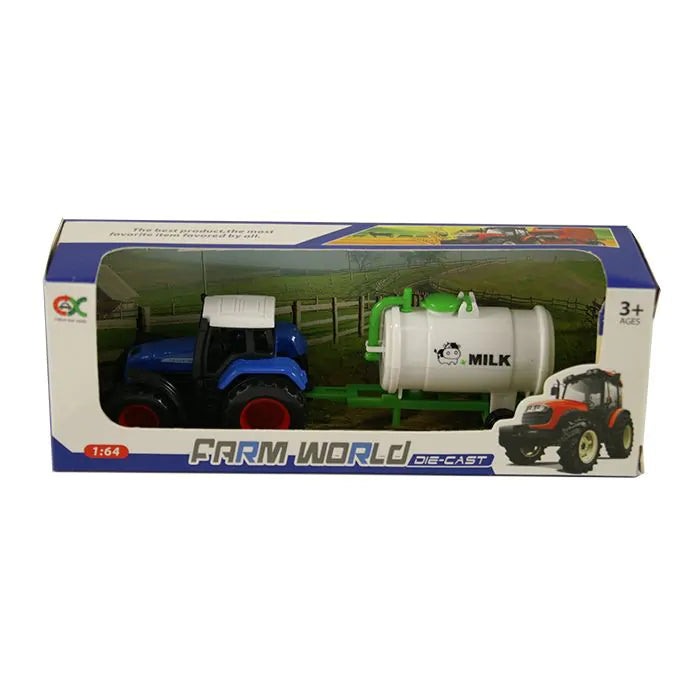 Small Tractor With Trailer