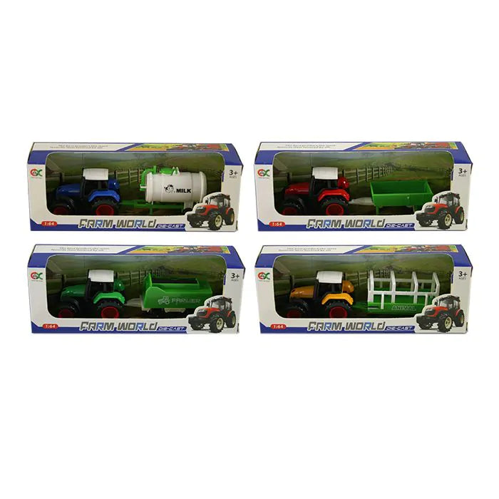 Small Tractor With Trailer