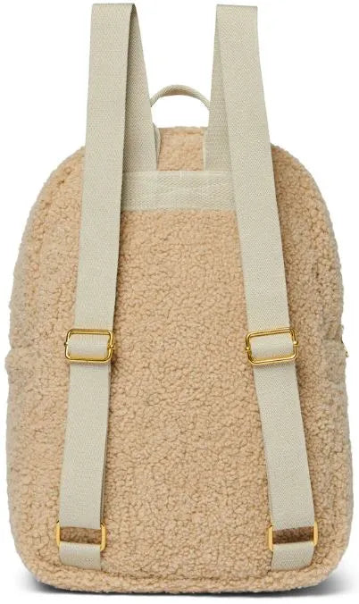 Children's Backpack Ecru Teddy Midi Studio Noos Beige