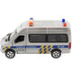 Policajné auto kovové 15cm