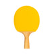 Table Tennis Racket Bambú Amarillo ÚNICA