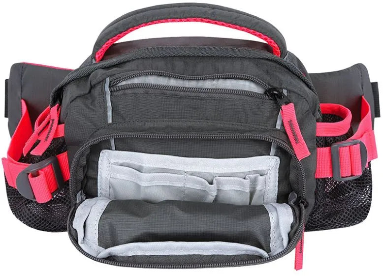 Loap Yonora sivo-ružová unisex taška do pása šedá