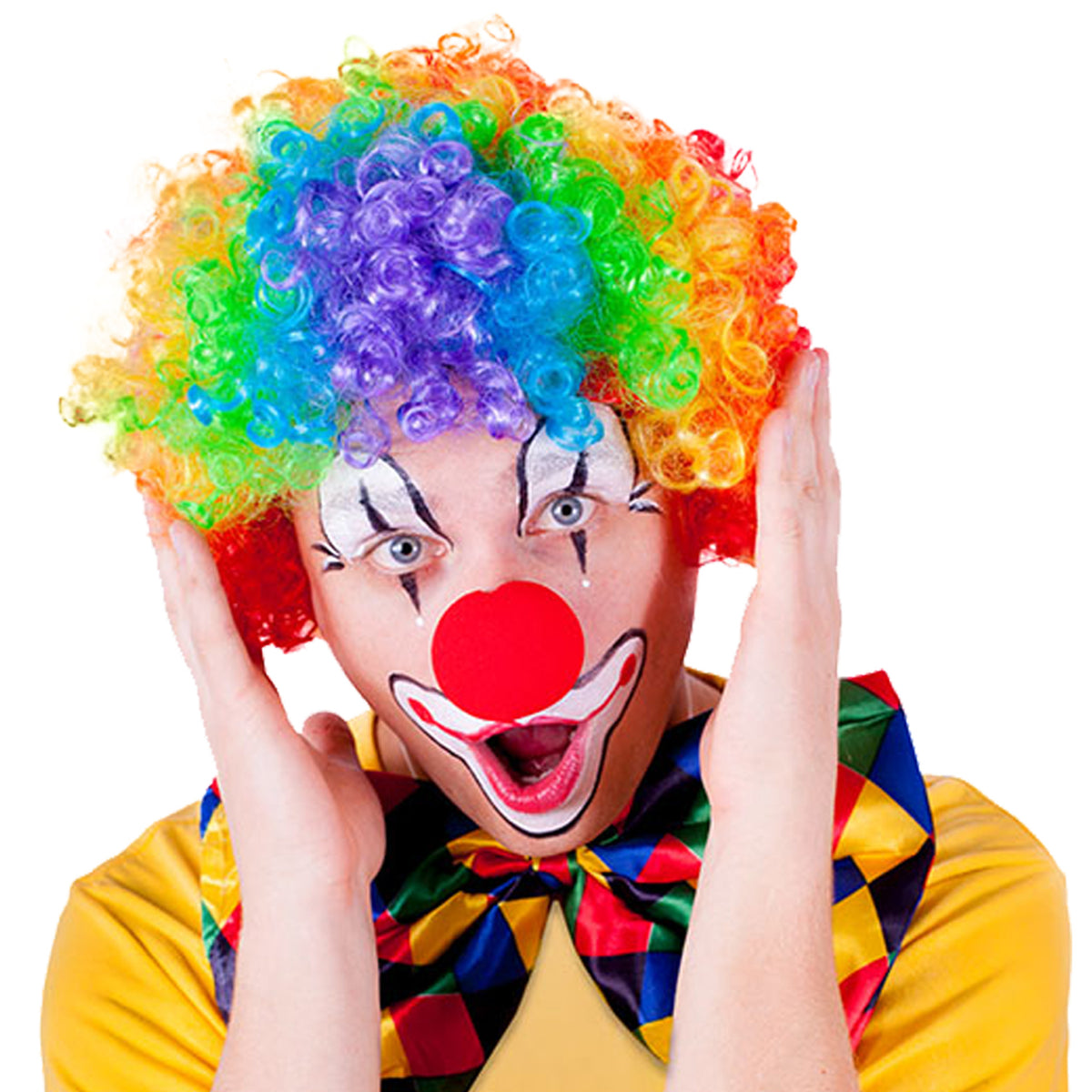 Színes Bohóc Paróka Felnőtteknek