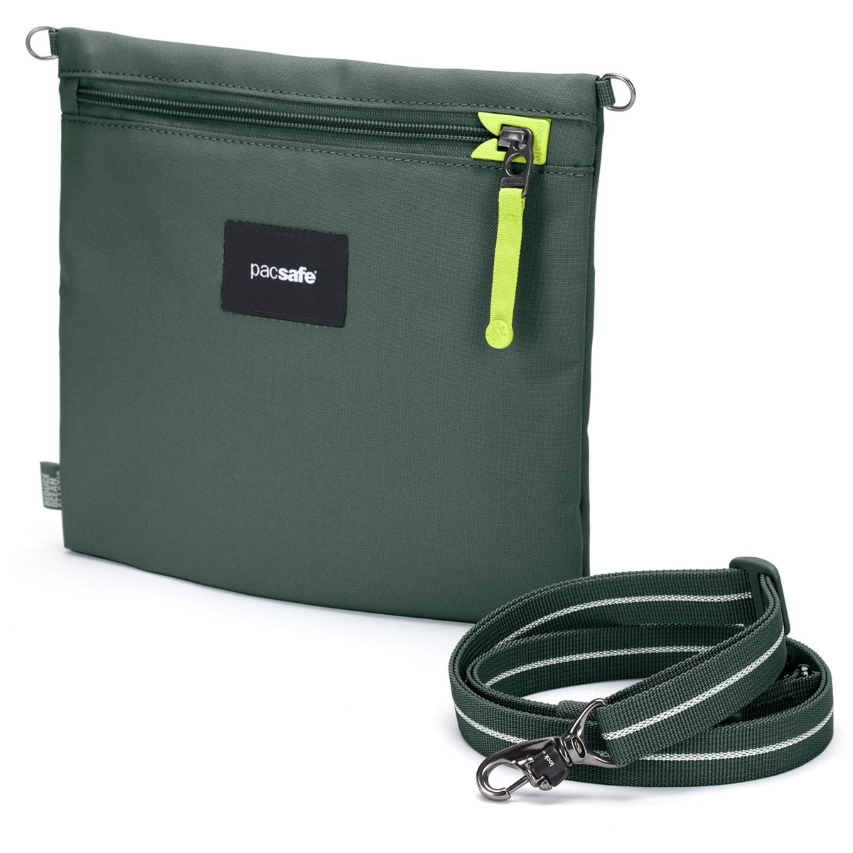 Pacsafe Go Crossbody Pouch Spruce Green
