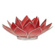 Lotus Atmospheric Light Silver Trim Розово/червено - 13,5 см