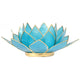 Lotus Atmospheric Light Chakra 5 Синя златна облицовка - 13,5 см