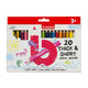 Bruynzeel Bruynzeel Short Thick Colored Pencils Set