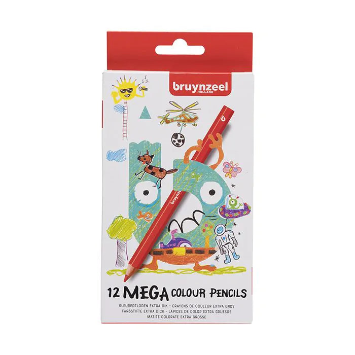 Bruynzeel Bruynzeel Mega Colored Pencils Set