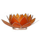 Lotus Atmospheric Light Chakra 2 Orange Silver Trim - 13,5 см
