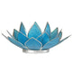 Lotus Atmospheric Light Chakra 5 Blue Silver Trim - 13,5 см