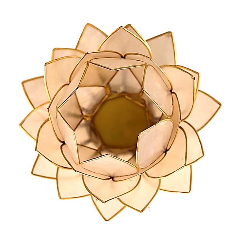 Lotus Atmospheric Light Capiz Natural Large -- 15x105 cm - 15x10,5 cm