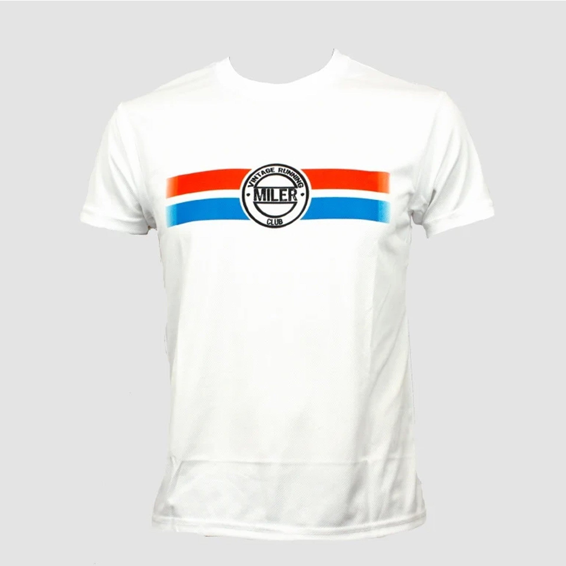 Camiseta Manga Corta Miler Hombre Iffley Road Tejido Dry Sublimación Branco