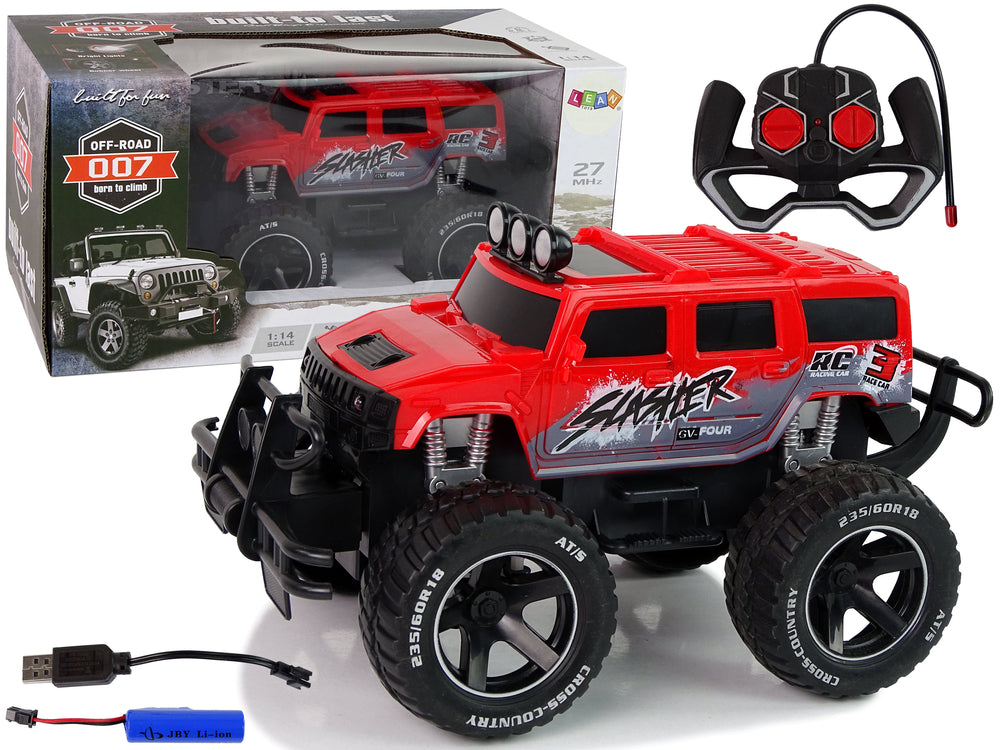 Off-road Car Cross- Country R/c 1:14 Red