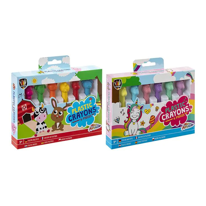 Animal Wax Crayons