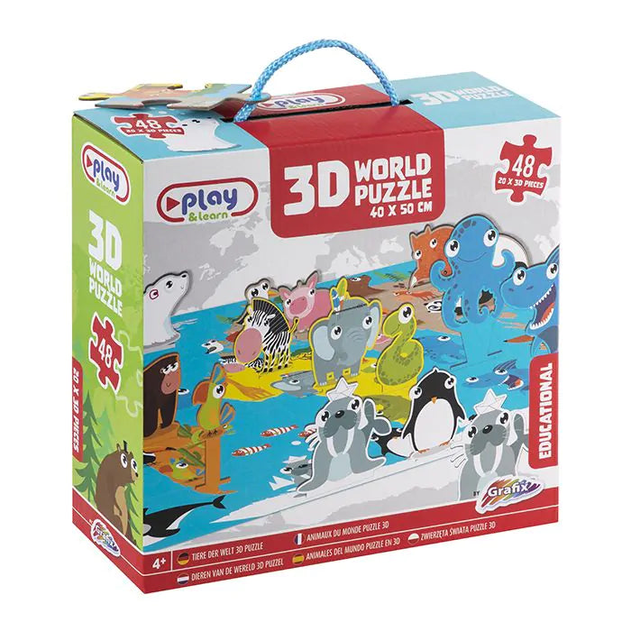 3d World Puzzle