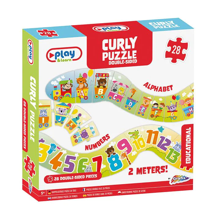 Double-sided Alphabet Number Puzzle