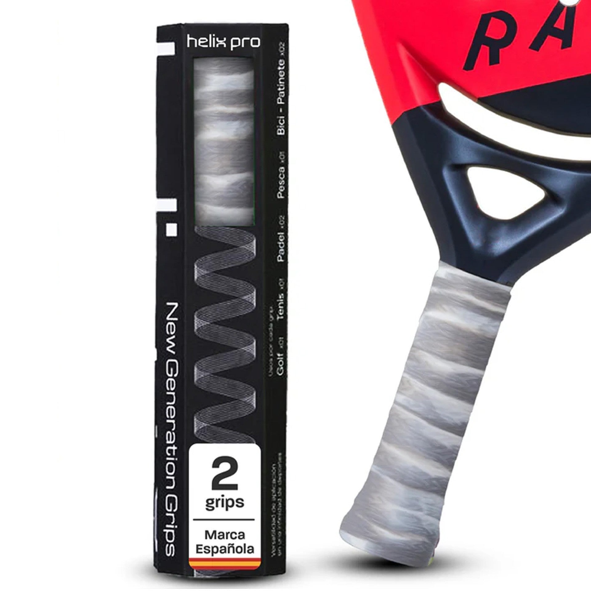 Helix Pro Padelgrip Grijs/Blanco