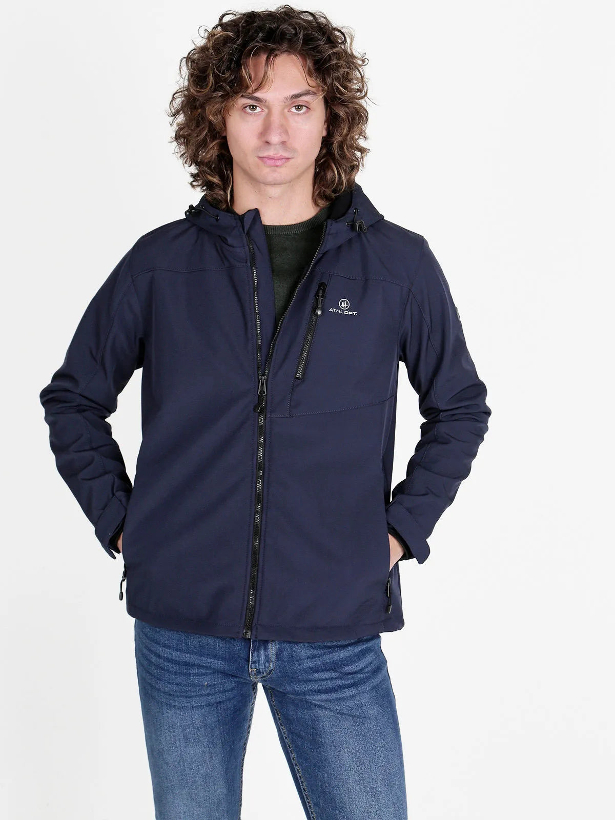 Мъжко яке Softshell Athl. Dpt Hermes Night Blue 2xl