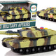 Military Tank 1:32 Moro Brown Sound Lights