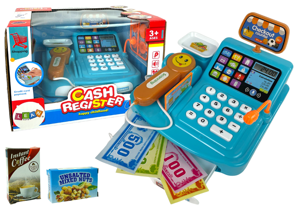 Cash Register Cookie Packaging Scale Battery Scanner
