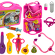 Little Doctor Set Case Pink Stethoscope