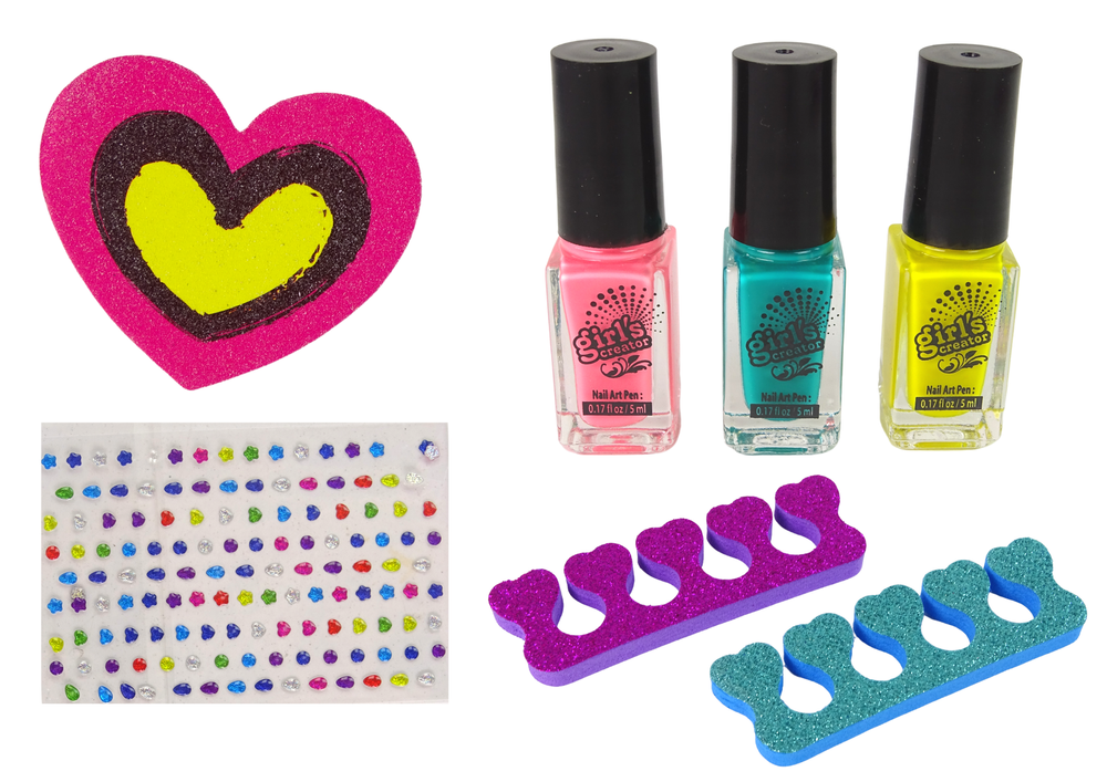Nail Styling Set For Little Ladies Nail Art Studio