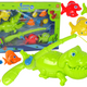 Large Fishing Set With Fishing Rod Let's Go Fishing ! 11 Elements