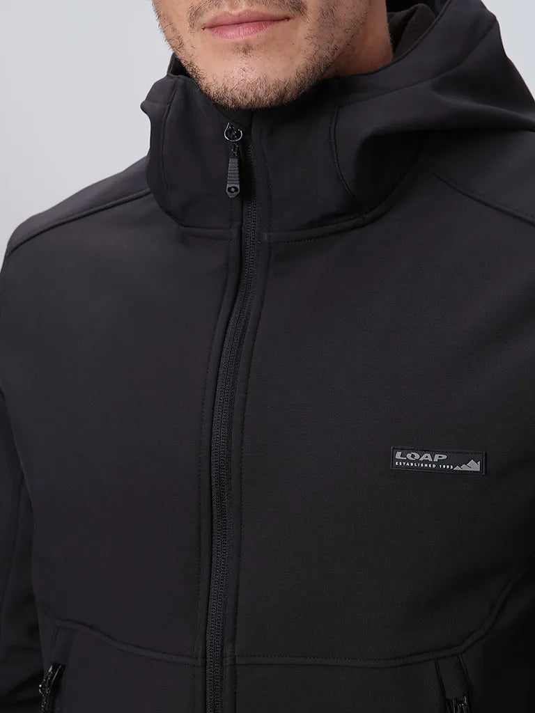 Herren Softshelljacke Loap Lucas Schwarz