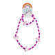 Wooden Unicorn Necklace And Bracelet