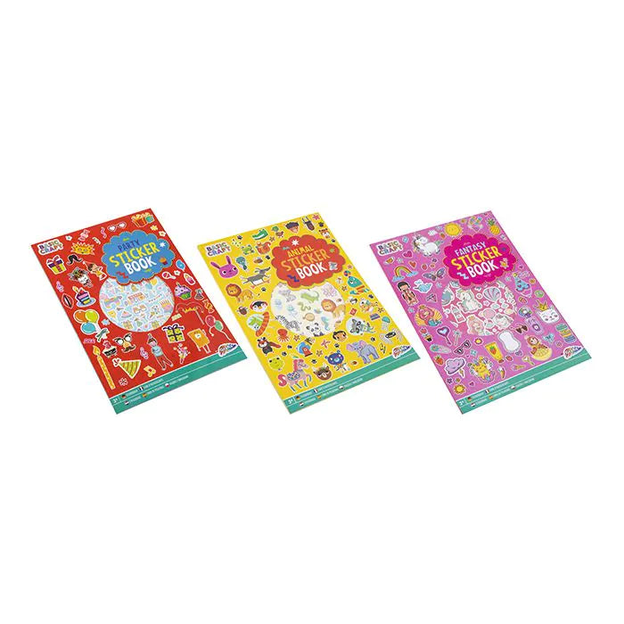 Книга със стикери