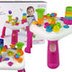 Interactive Educational Table Ball Sorter Slide Pink