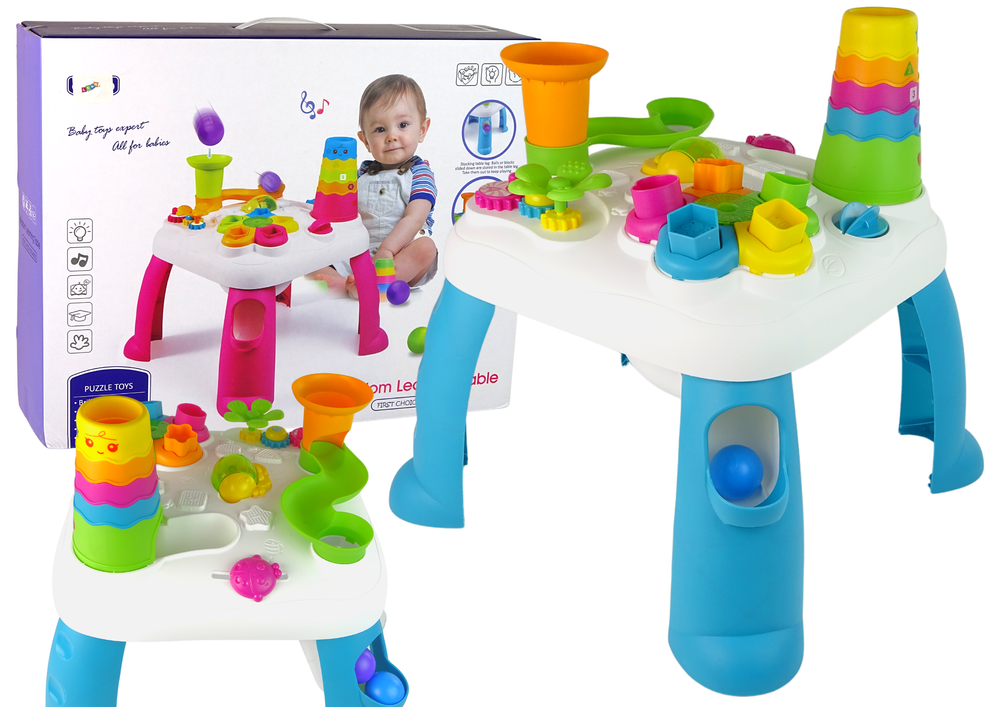 Interaktivní vzdělávací stůl Ball Sorter Slide Blue