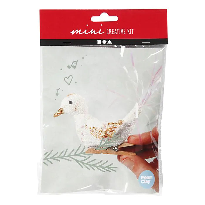 Glitter Bird Clip Making Craft Kit
