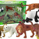 Set Of 6 Wild Animals Figures Animals Of The World