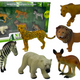 Africa Wildlife Figurine Set Kangaroo Zebra
