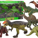 Dinosaur Set Of 6 Pieces Large Model Figures Prehistoric World