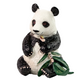 Collector's Figurine Great Panda With Bamboo