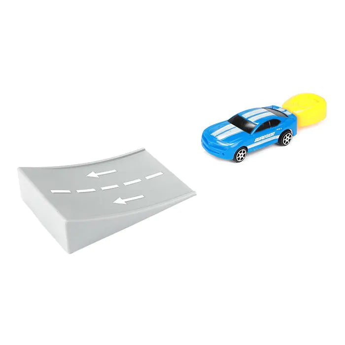 Launching Car With Ramp