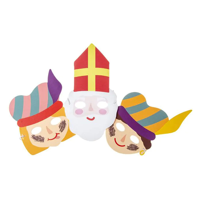 Комплект маска Sinterklaas 3 части