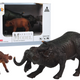 Figurine Buffalo Calf African Zoo Animals
