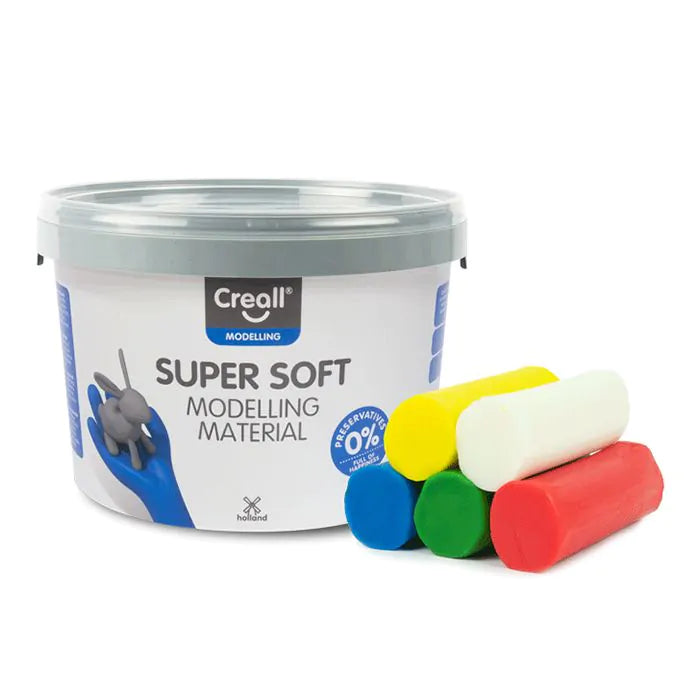 Creall Creall Supersoft Clay 1750gr Assorted
