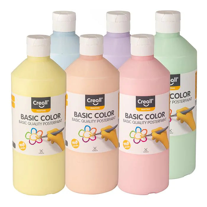 Creall Basic Gouache 500 мл пастелно червено