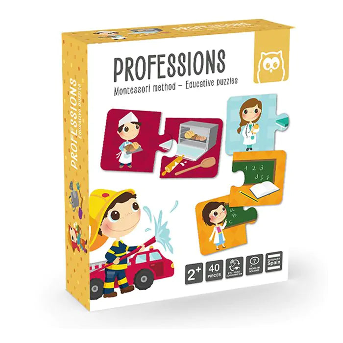 EurekaKids Puzzle Professions And Their Objects