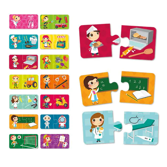 EurekaKids Puzzle Professions And Their Objects