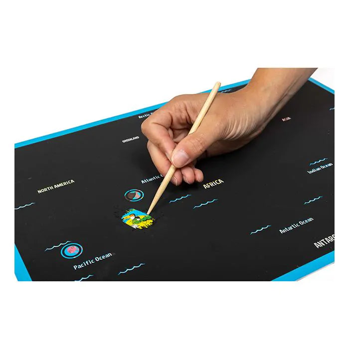 Скреч карта на EurekaKids