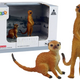 Set Of 2 Figures Of A Surykat Animals Of The World Series