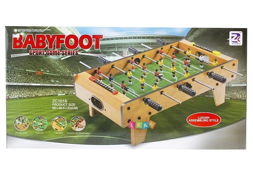 Duży stół do gry w piłkarzyki 70 cm Sport piłkarski