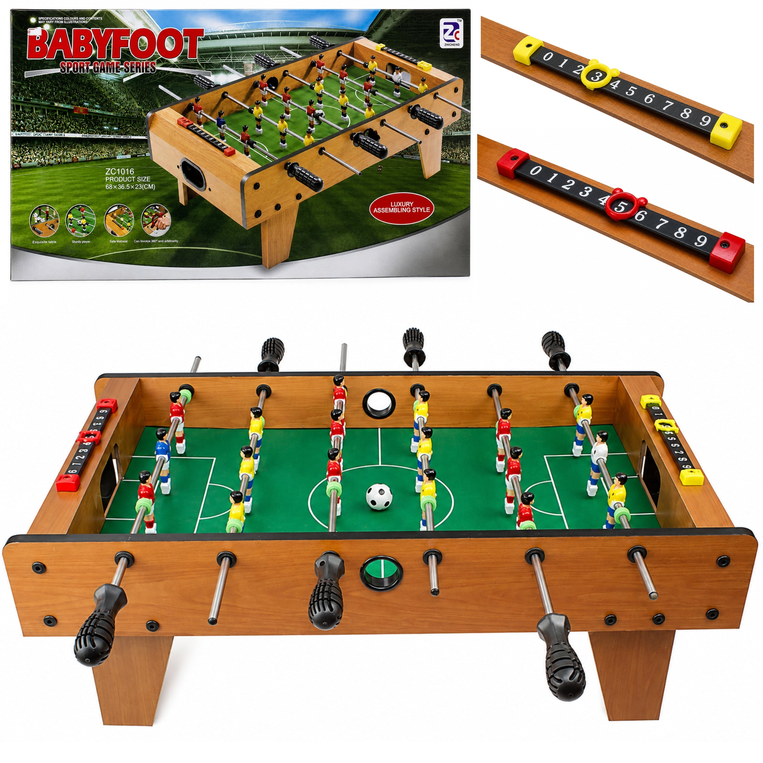 Veľký futbalový stôl 70 cm futbalový šport