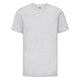 T-shirt Fruit Of The Loom Valueweight Kind Grijs
